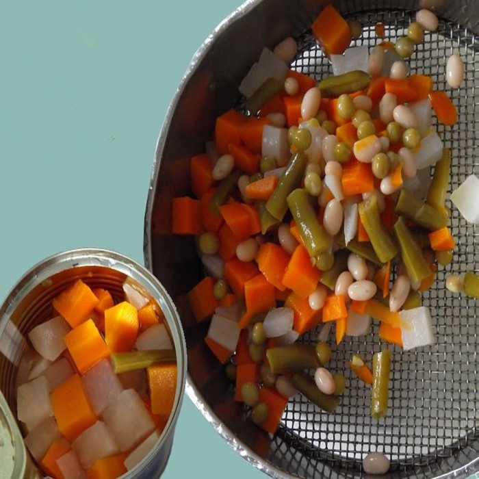 canned mixed vegetables in brine